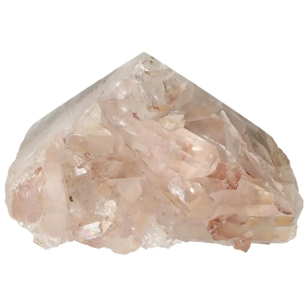Polished Tangerine Quartz Point 572941 - Image 8