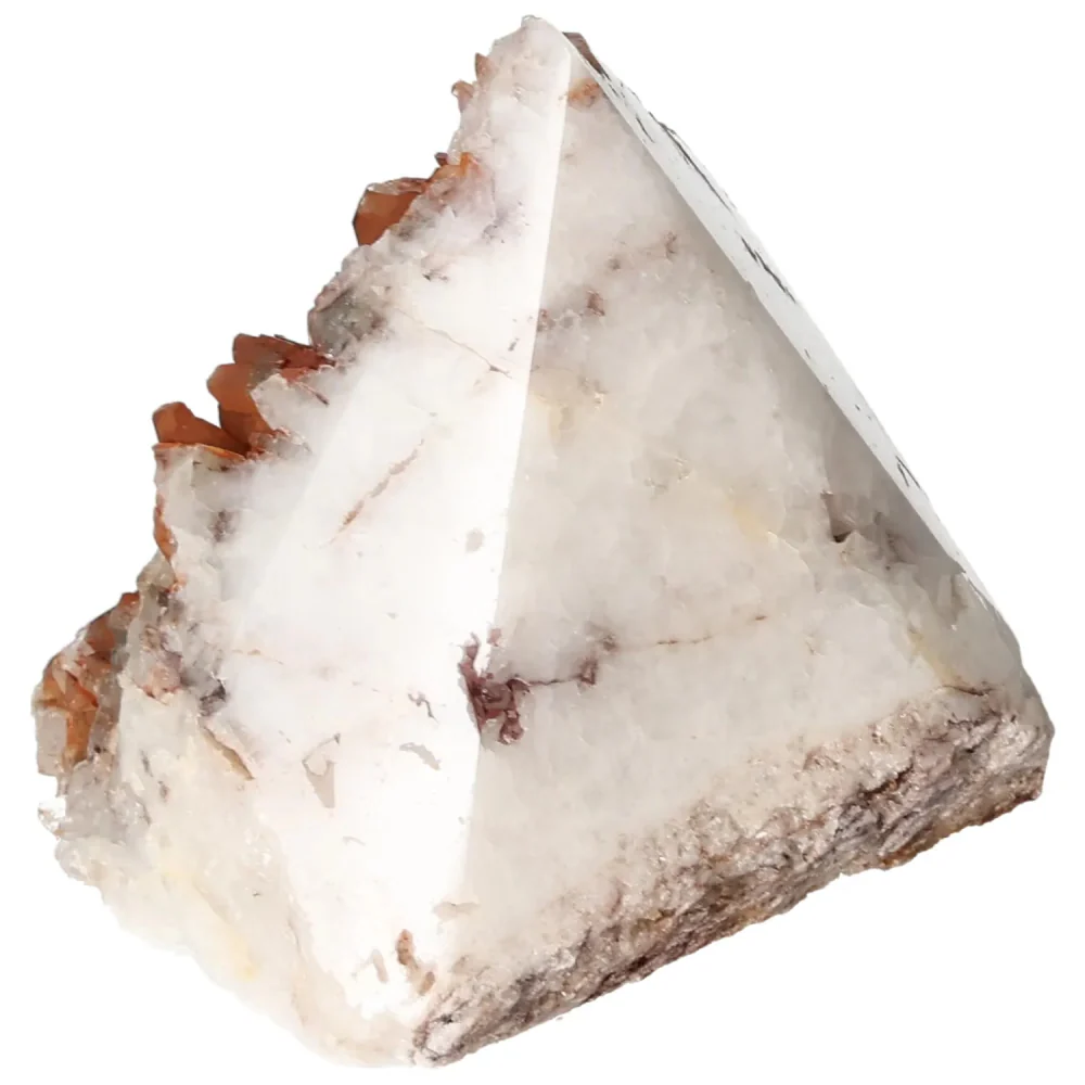 Polished Tangerine Quartz Point 572972 - Image 13