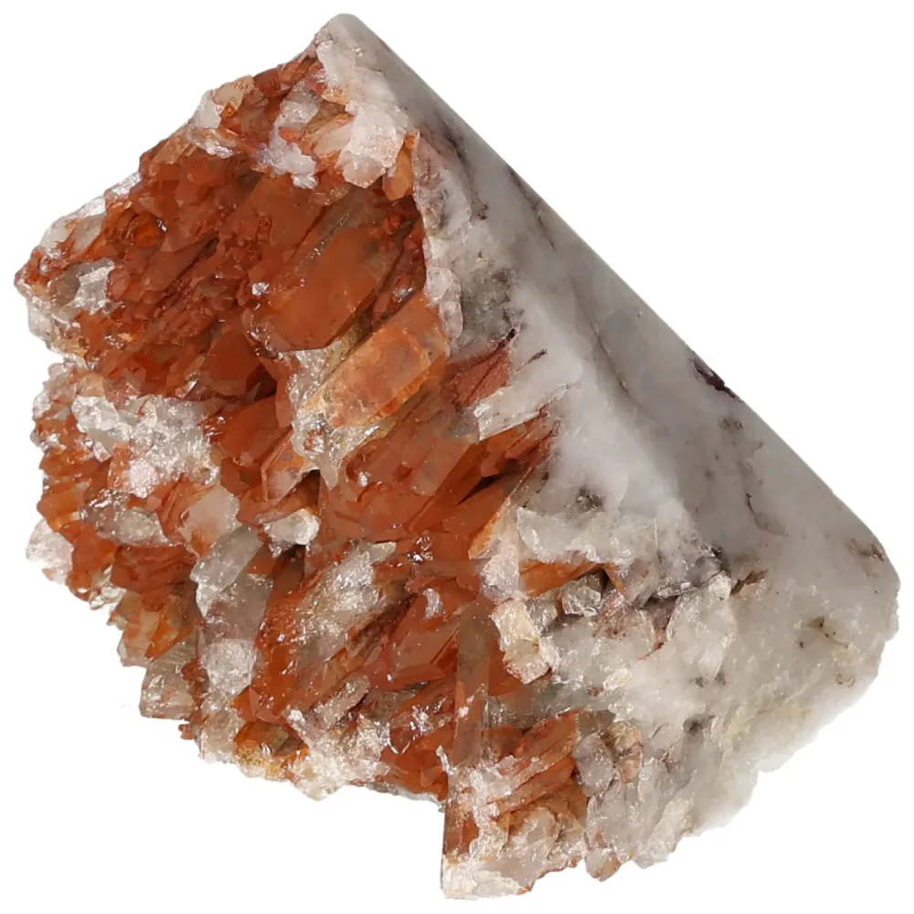 Polished Tangerine Quartz Point 572972 - Image 15