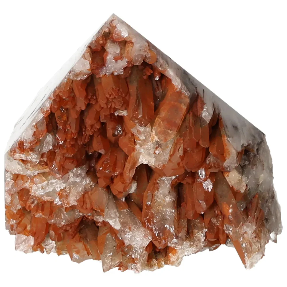 Polished Tangerine Quartz Point 572972 - Image 16