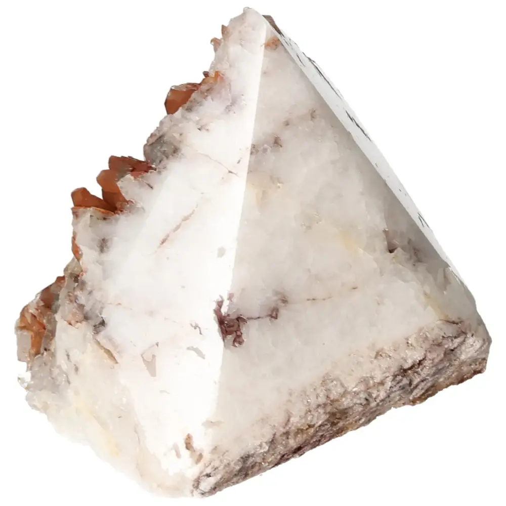 Polished Tangerine Quartz Point 572972 - Image 5