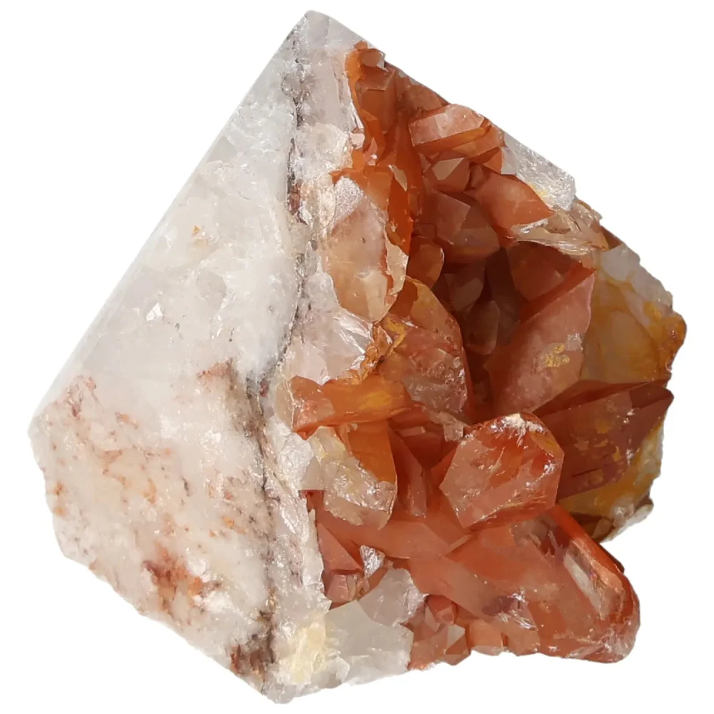Polished Tangerine Quartz Point 572989 - Image 10