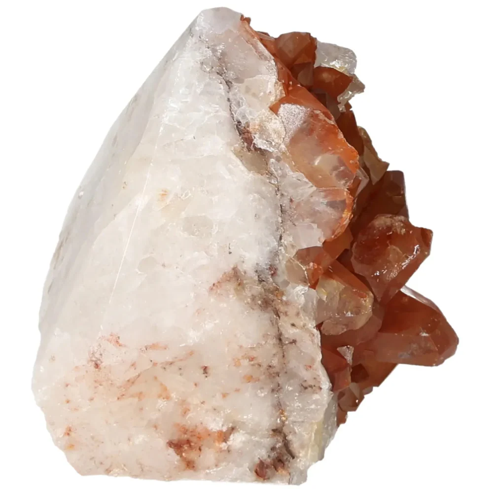 Polished Tangerine Quartz Point 572989 - Image 11