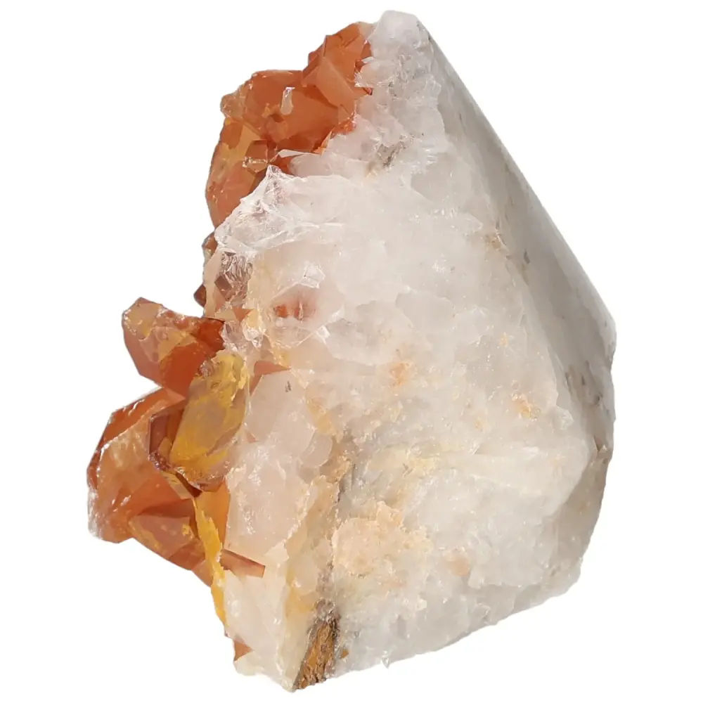 Polished Tangerine Quartz Point 572989 - Image 6