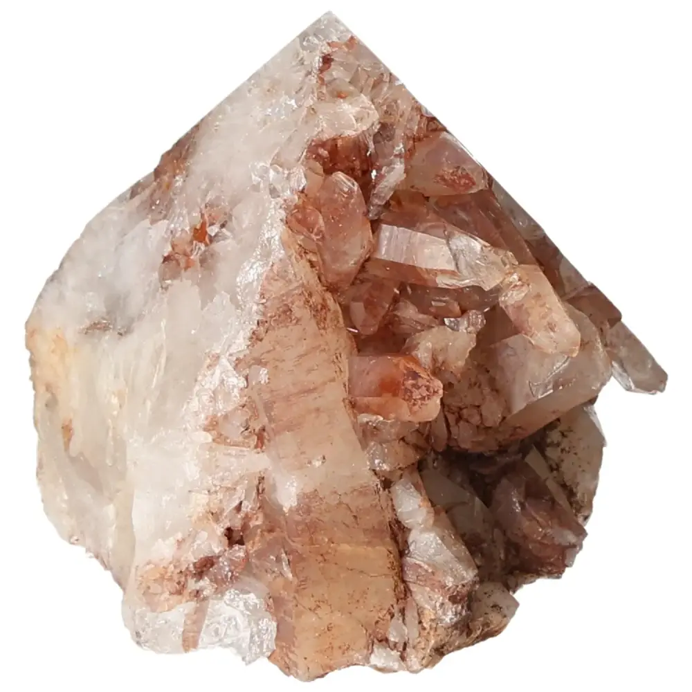 Polished Tangerine Quartz Point 572736 - Image 8