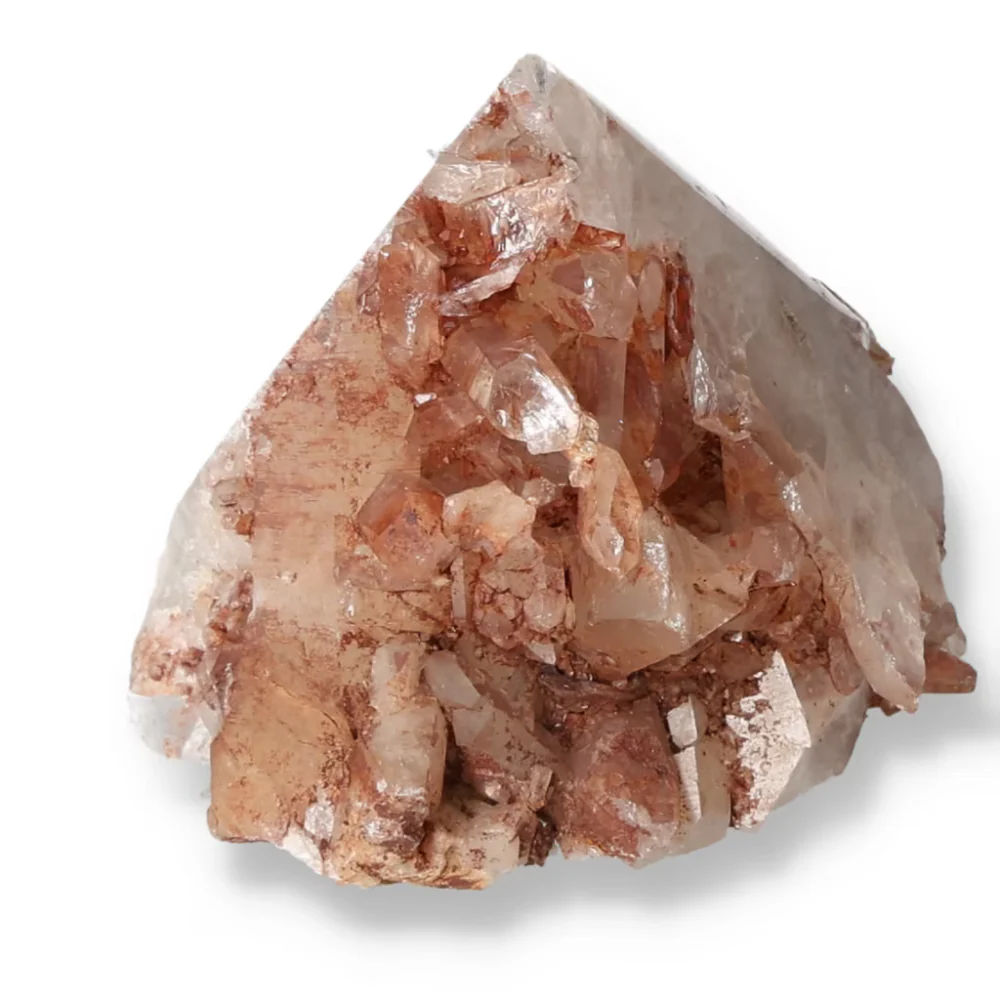 Polished Tangerine Quartz Point 572736 - Image 9