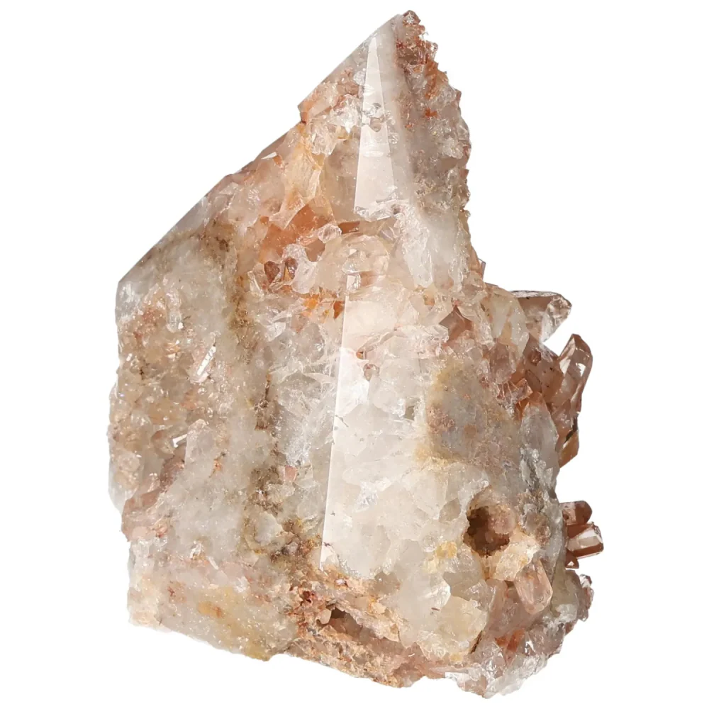 Polished Tangerine Quartz Point 573009 - Image 14