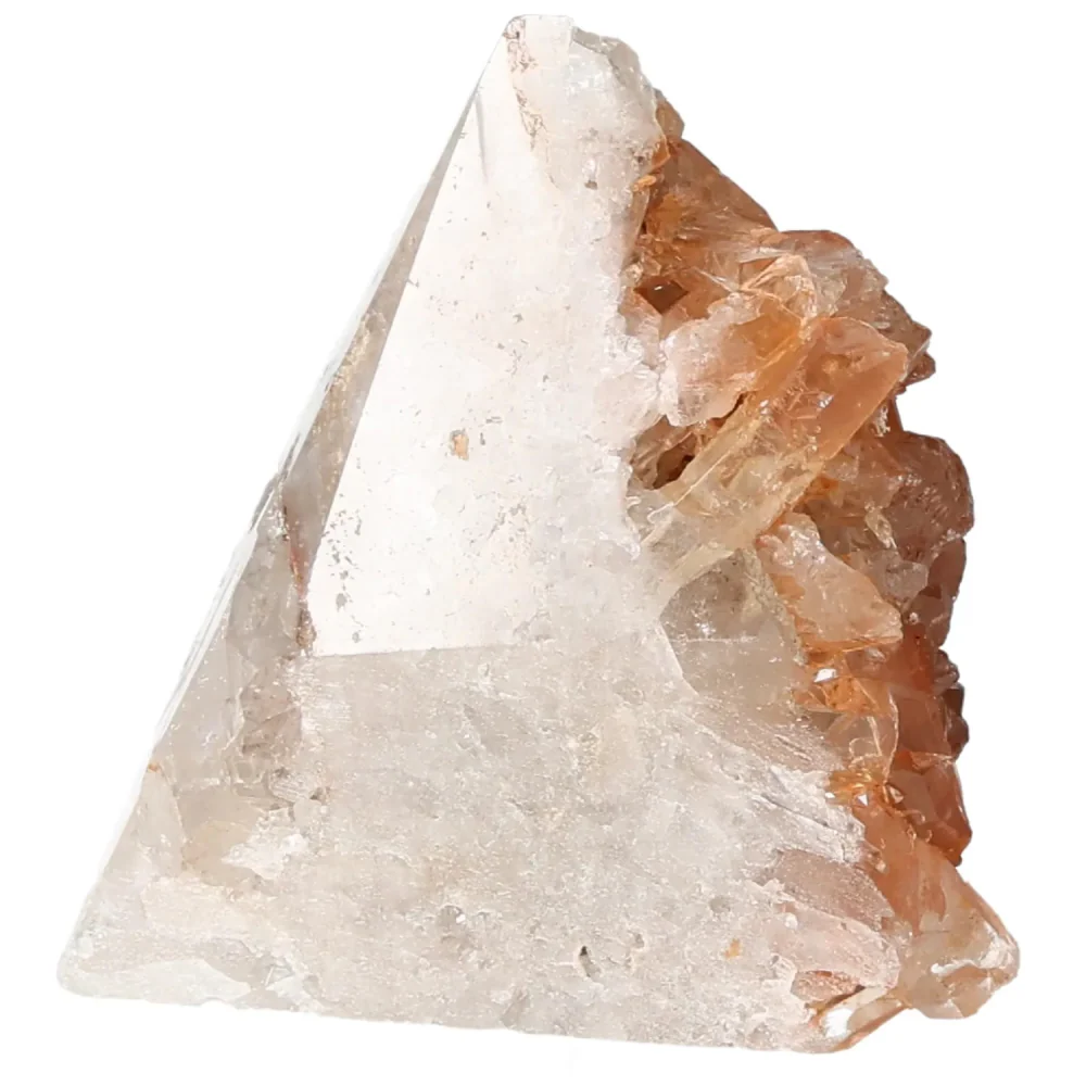 Polished Tangerine Quartz Point 572767 - Image 15