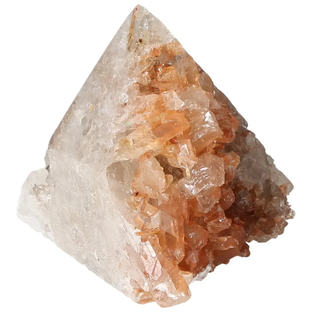 Polished Tangerine Quartz Point 572767 - Image 16