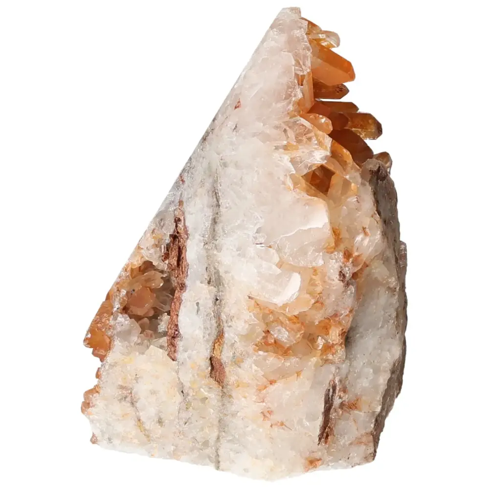 Polished Tangerine Quartz Point 572774 - Image 3