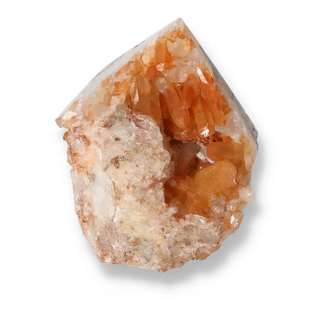 Polished Tangerine Quartz Point 572774 - Image 9