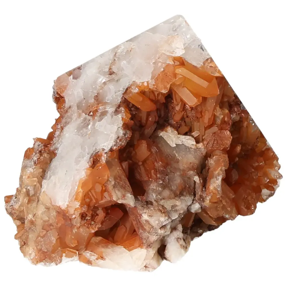 Polished Tangerine Quartz Point 572798 - Image 8