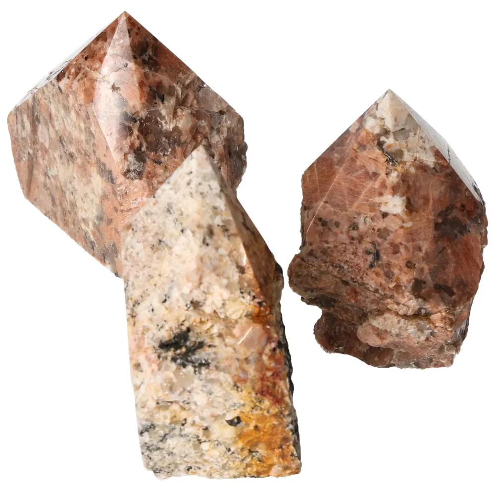 Polished Point Quartz With Feldspar L 572071 - Image 15