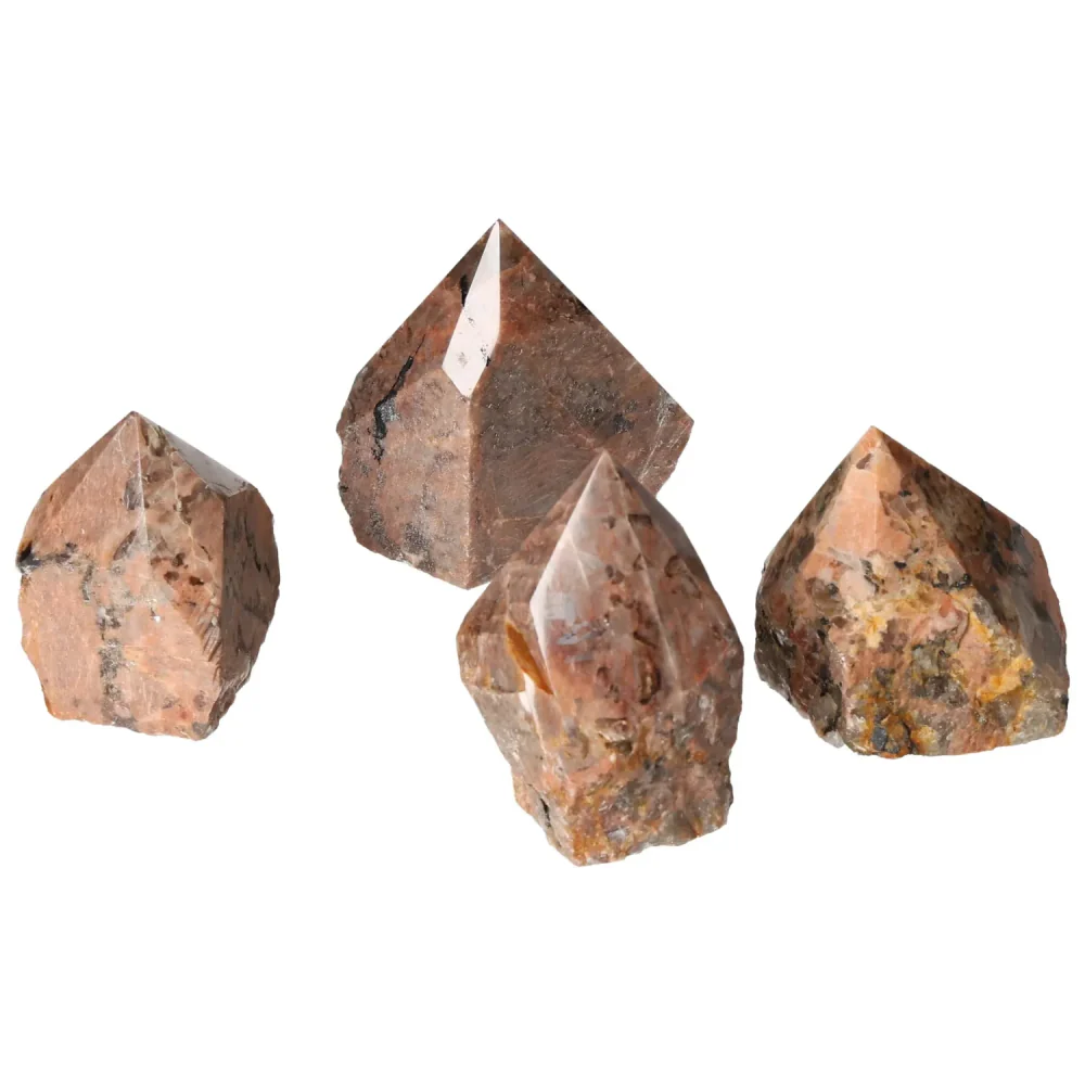 Polished Point Quartz With Feldspar M 572064 - Image 16