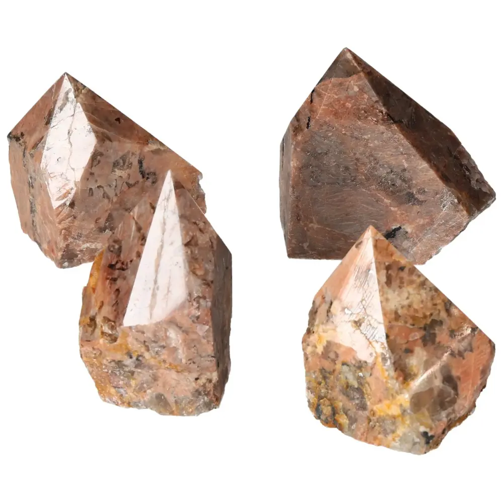 Polished Point Quartz With Feldspar M 572064 - Image 2