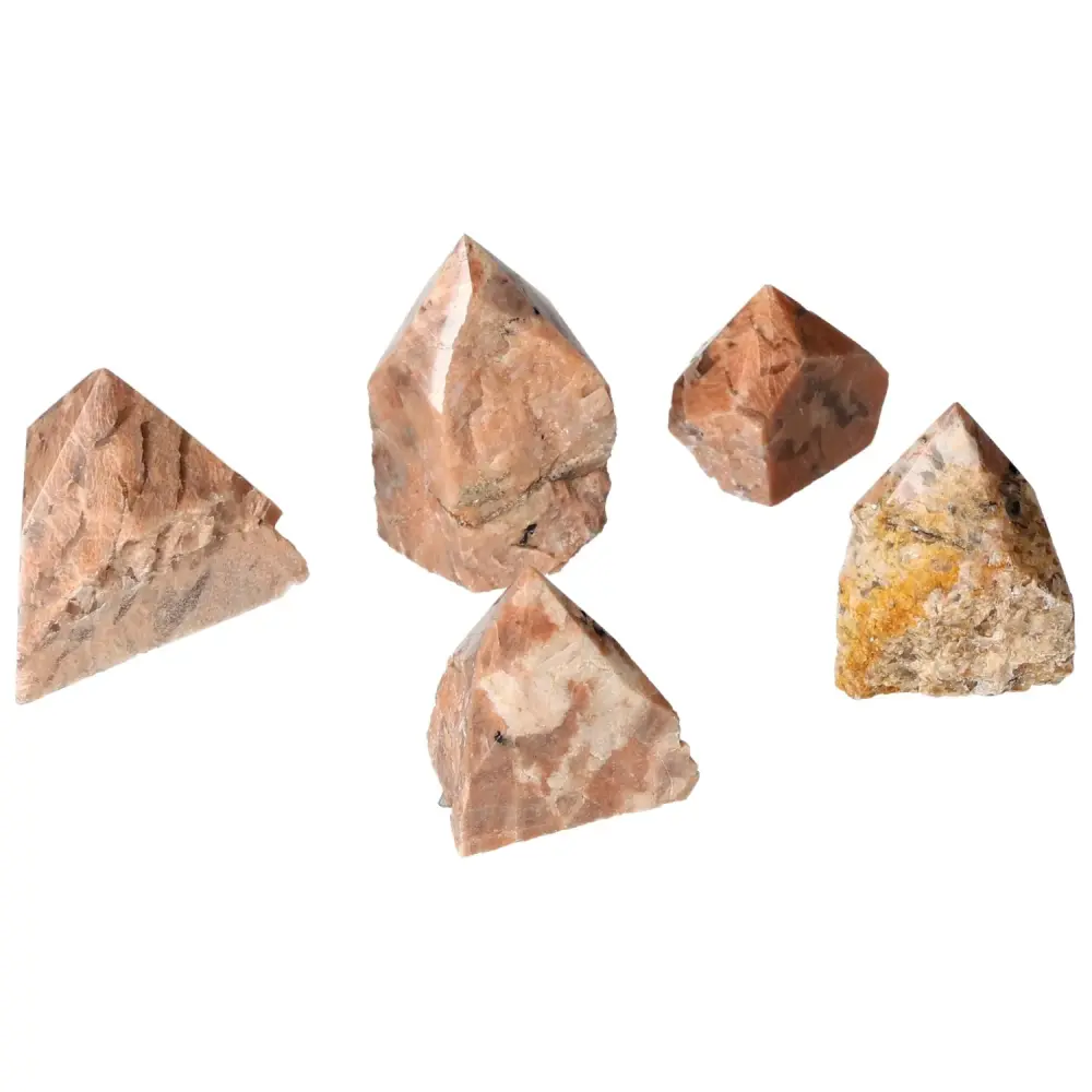 Polished Point Quartz With Feldspar S 572057 - Image 2