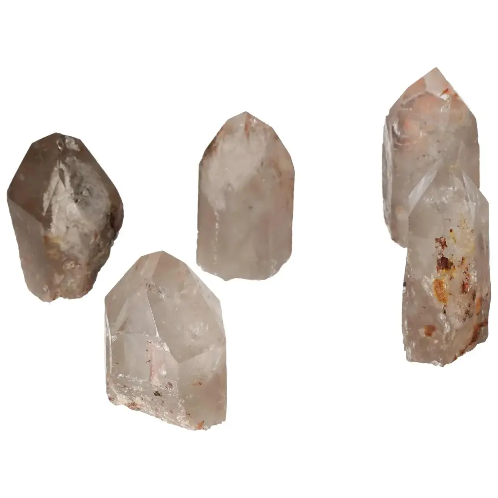 Polished Point Quartz With Hematite M 571159 - Image 5