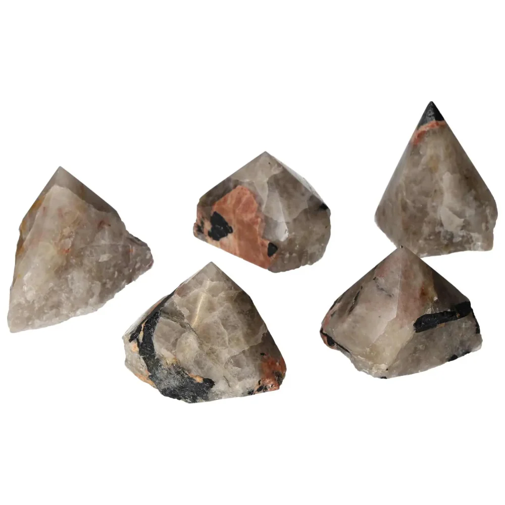 Top Polished Point Quartz With Tourmaline M 571135 - Image 10