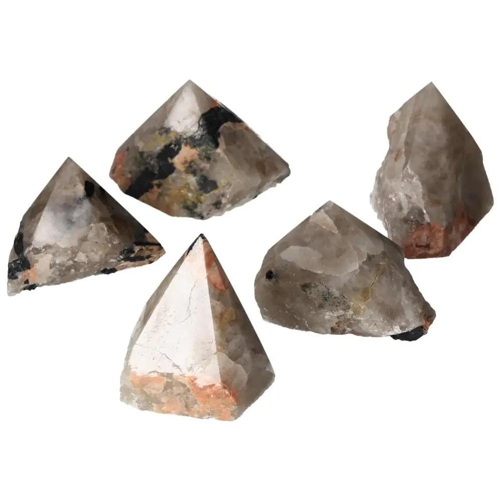 Top Polished Point Quartz With Tourmaline M 571135 - Image 6