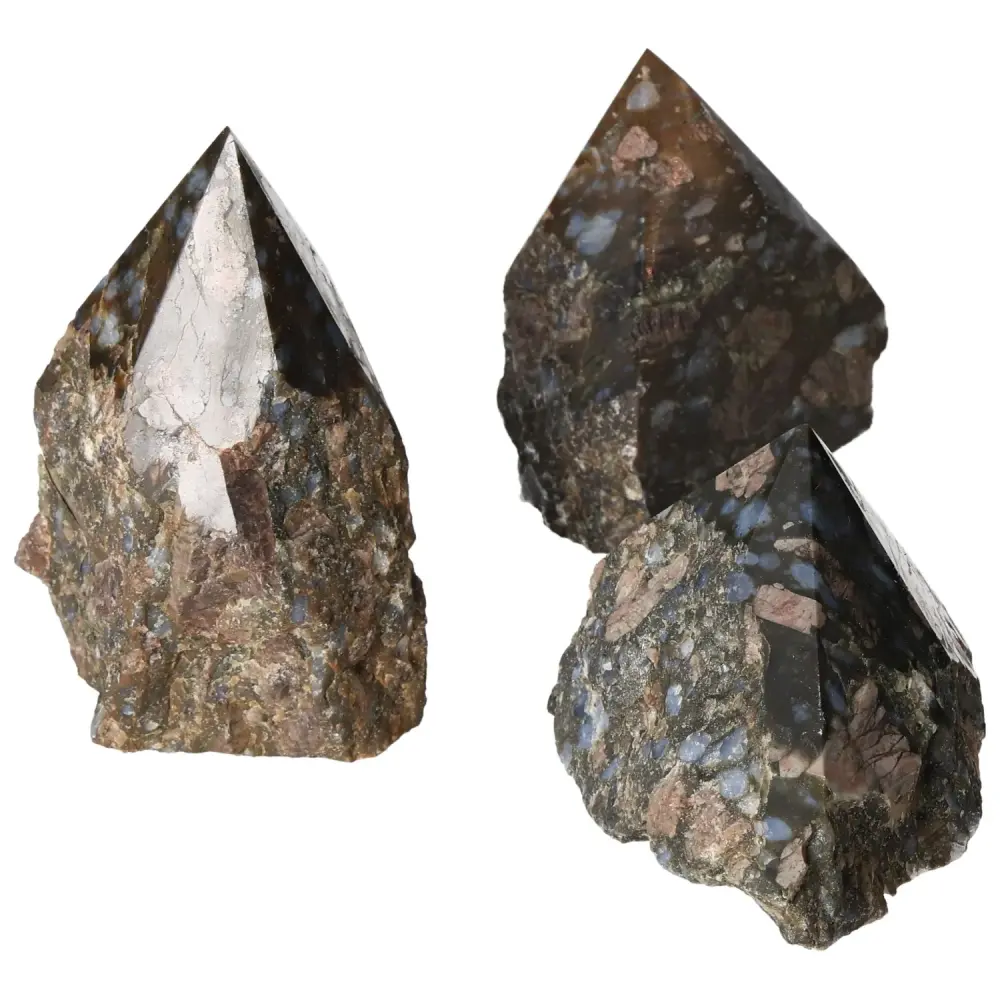Top Polished Point Rhyolite with Quartz and Feldspar 572149 - Image 8