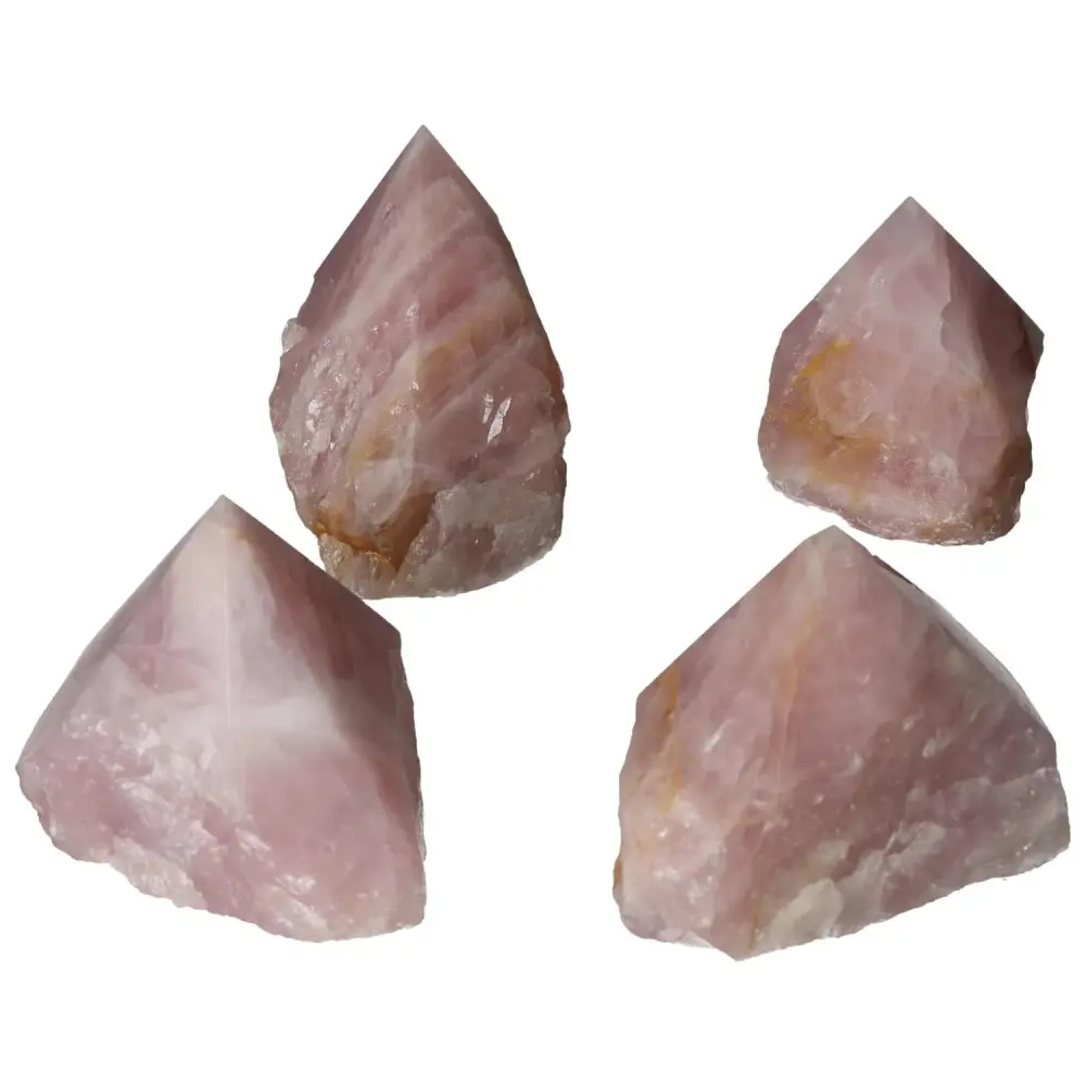 Polished Point Rose Quartz L 571883 - Image 2