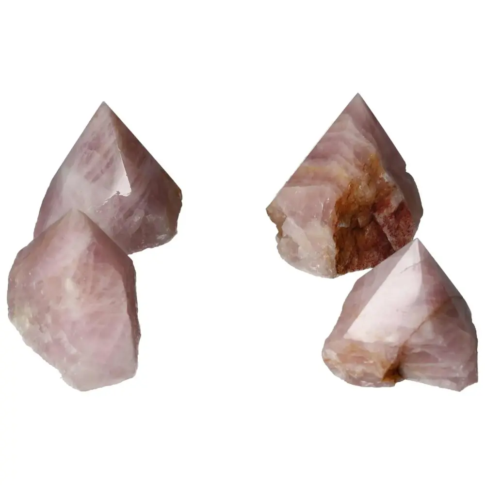 Polished Point Rose Quartz L 571883 - Image 4