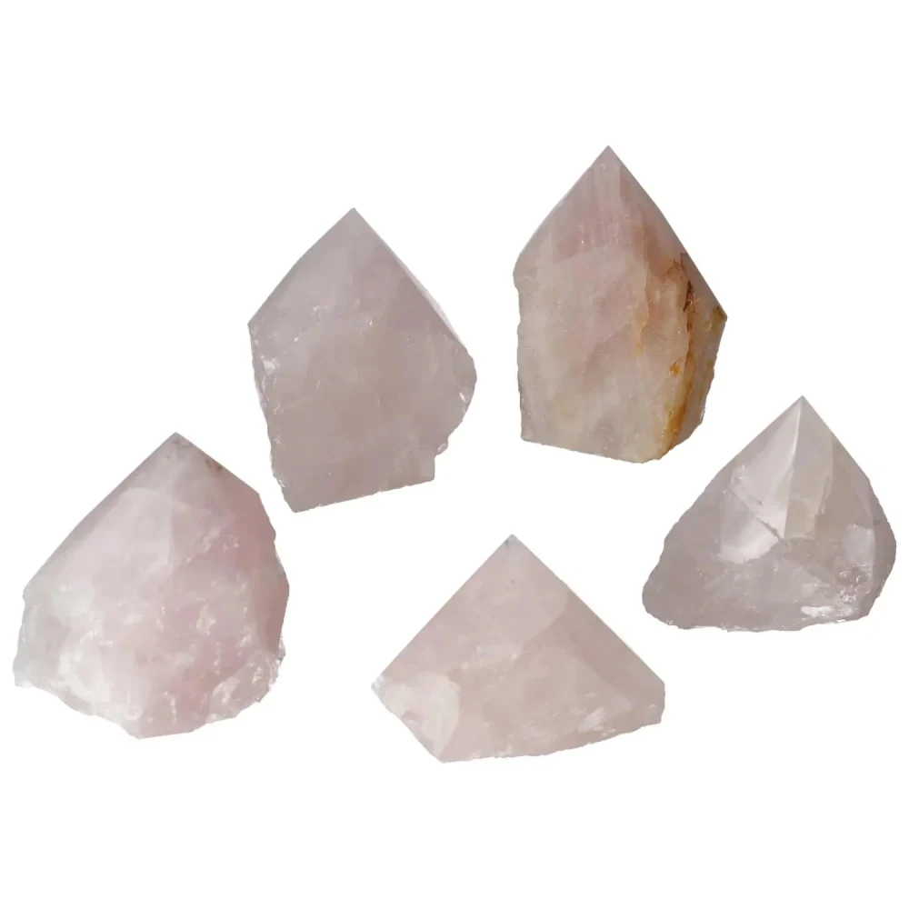 Polished Point Rose Quartz L 570510 - Image 10