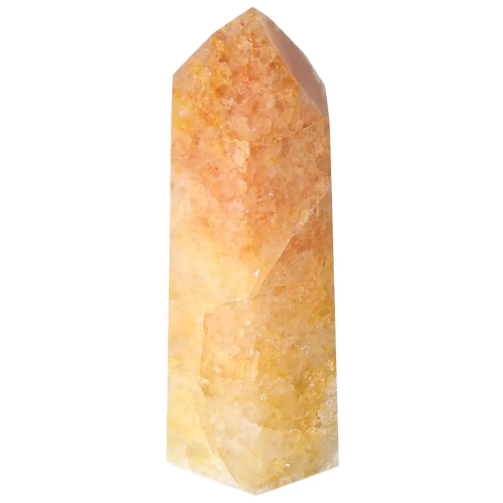 Polished Quartz Orange Obelisk 578813 - Image 10