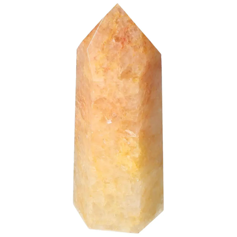 Polished Quartz Orange Obelisk 578813 - Image 13