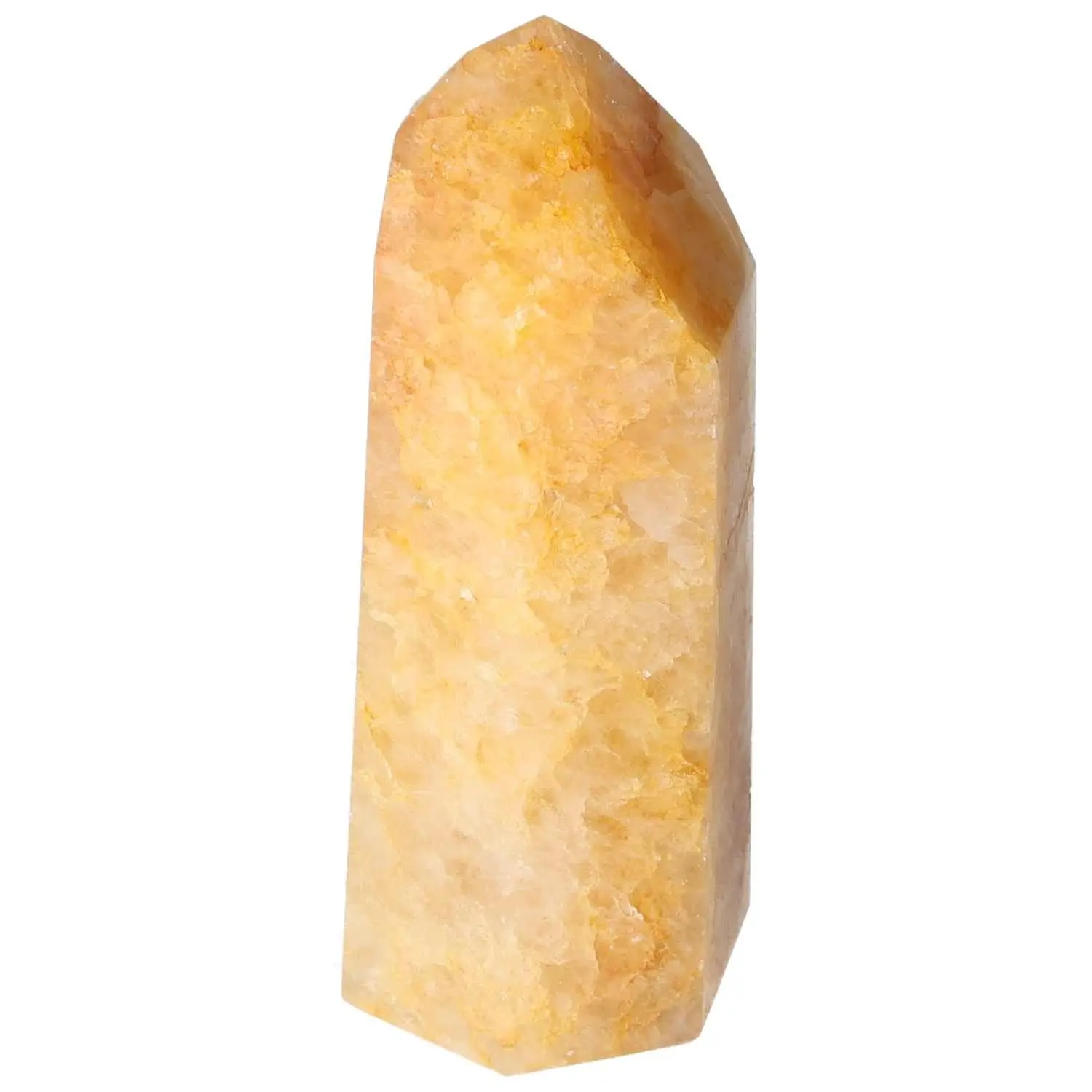 Polished Quartz Orange Obelisk 578806 - Image 4