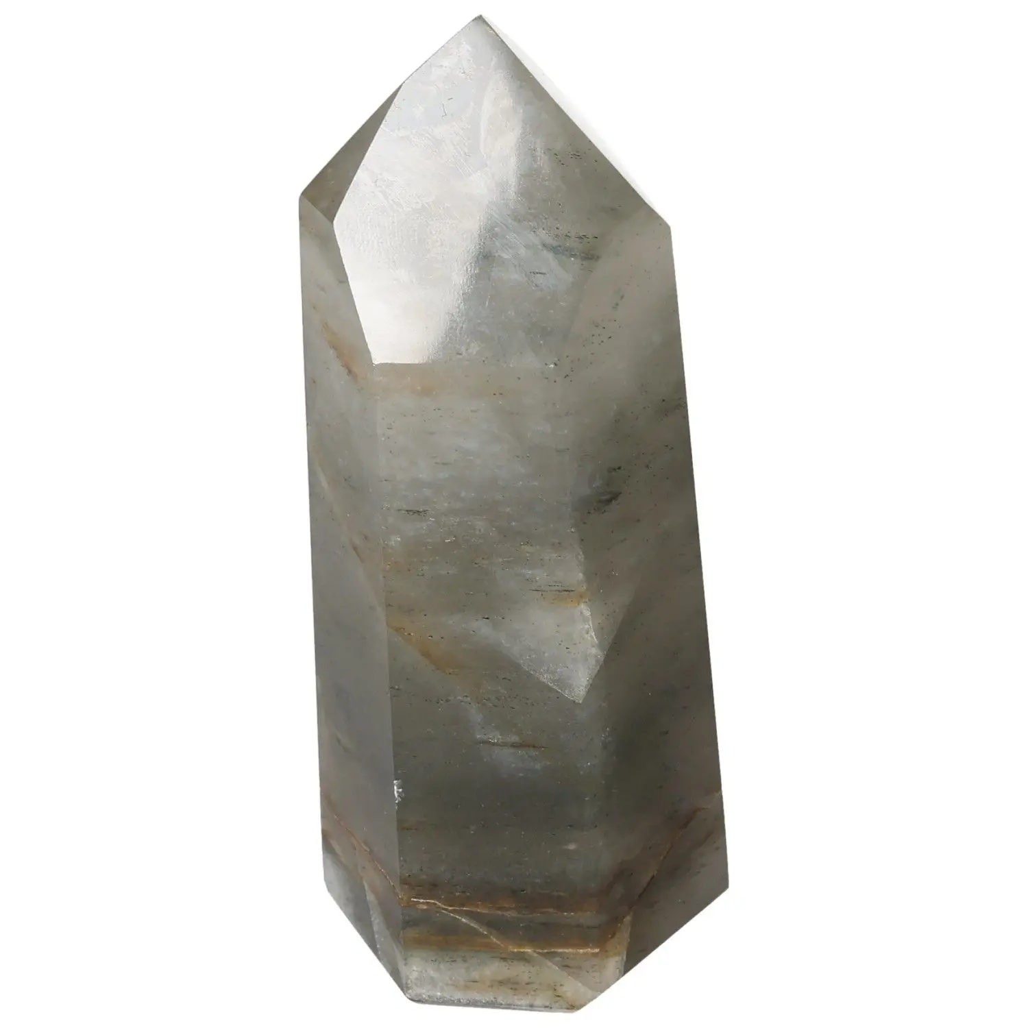Polished Quartz Smoky Obelisk 578660 - Image 2
