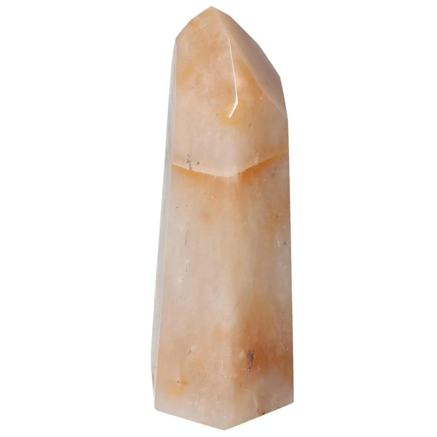 Polished Quartz Tangerine Obelisk 578738 - Image 8