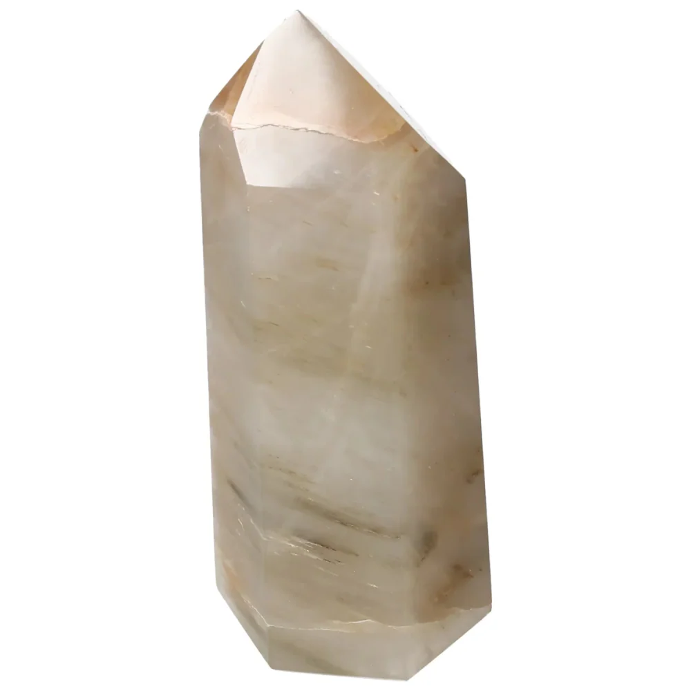Polished Quartz Tangerine Obelisk 578721 - Image 10