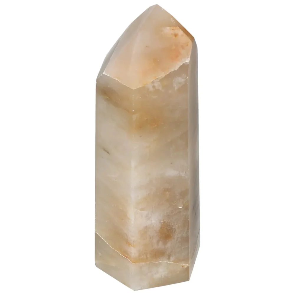 Polished Quartz Tangerine Obelisk 578721 - Image 13