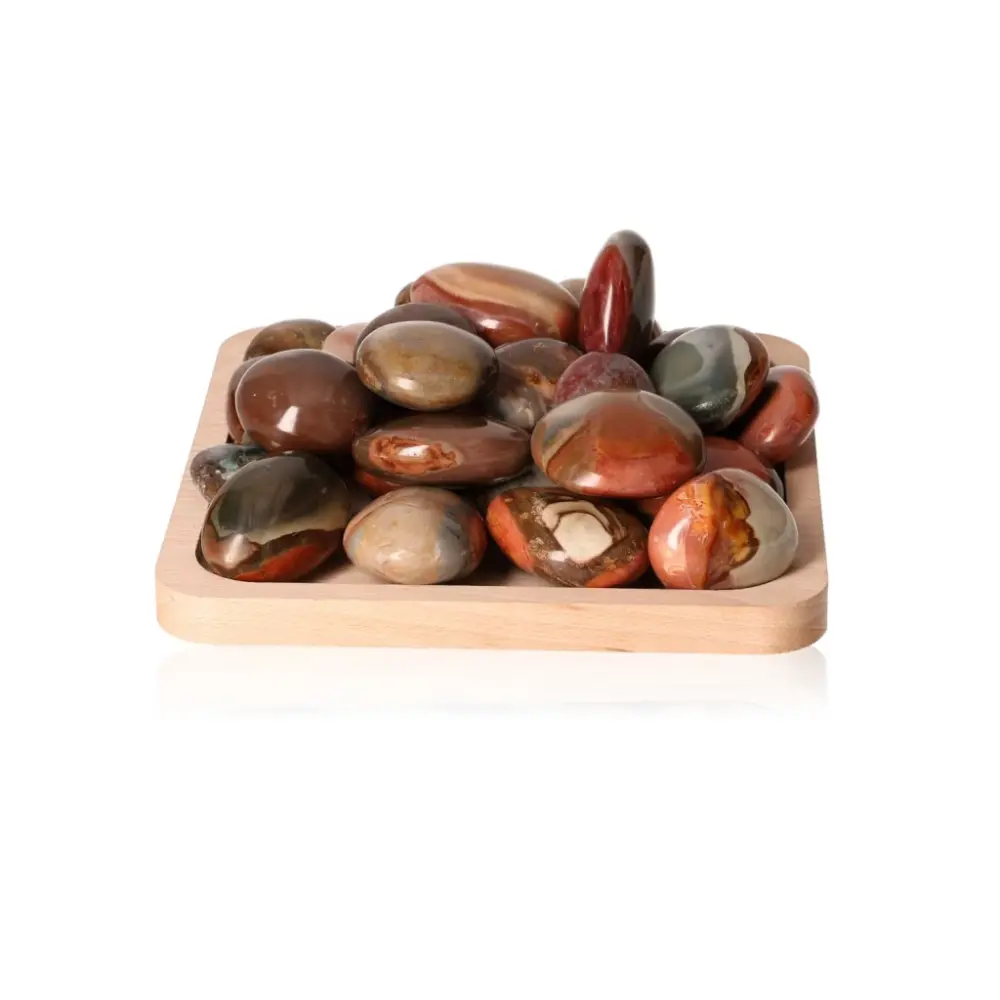 Polychrome Jasper Palm Stone 078702