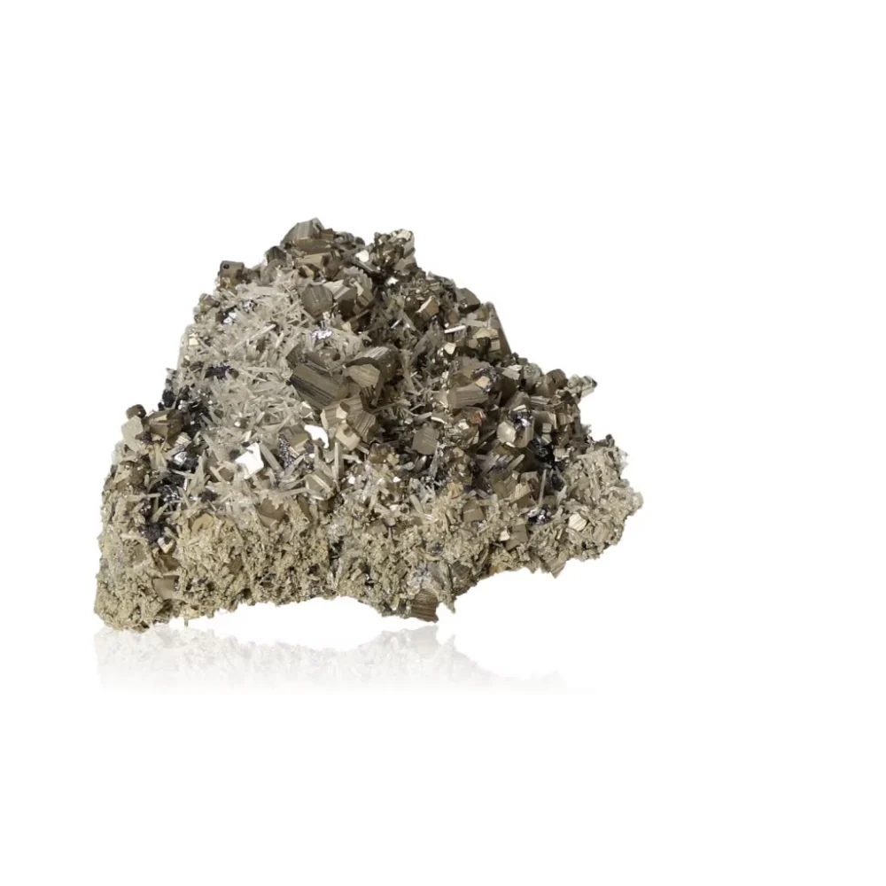 Pyrite with Quartz and Sphalerite 061995 - Image 3