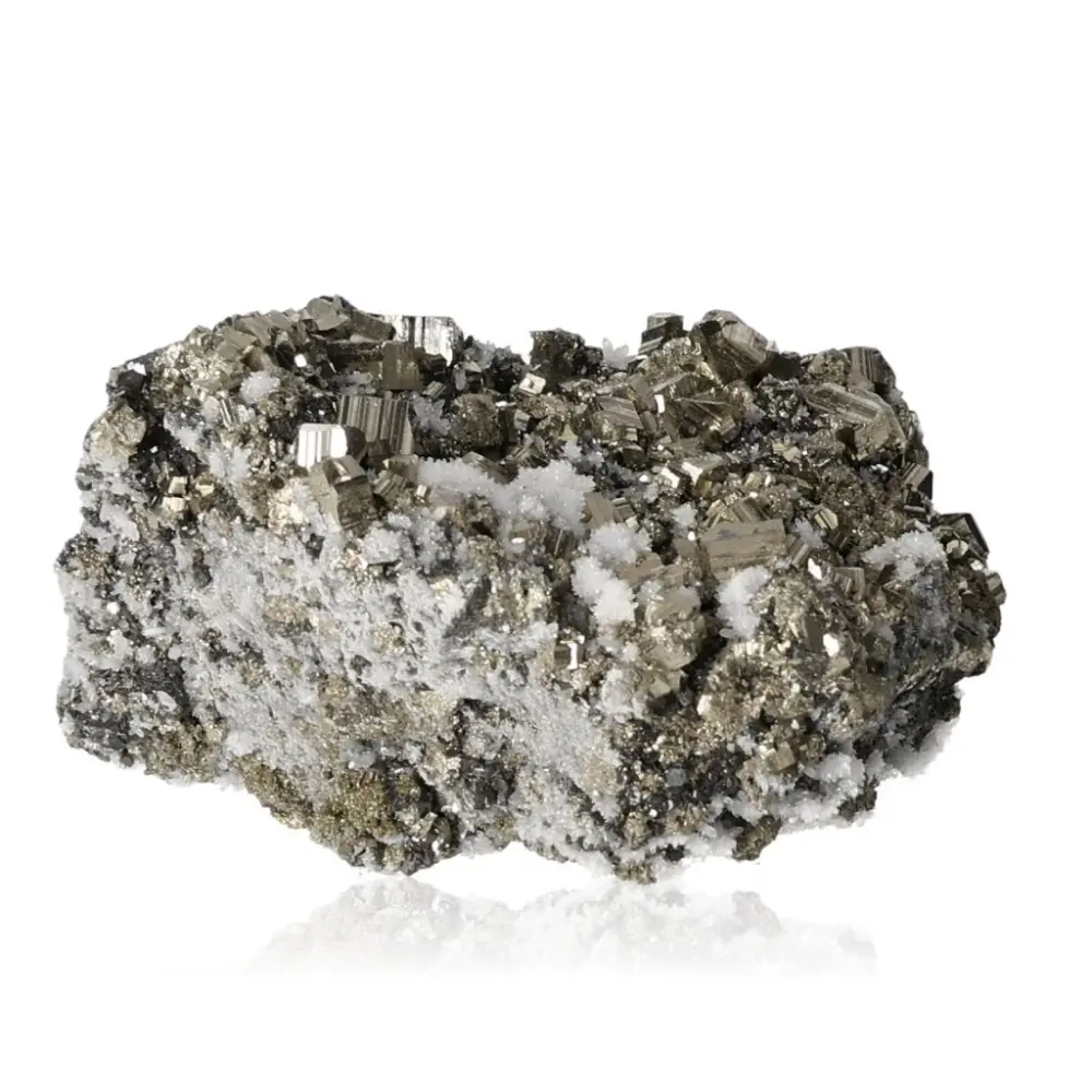 Pyrite with Quartz and Sphalerite 048040