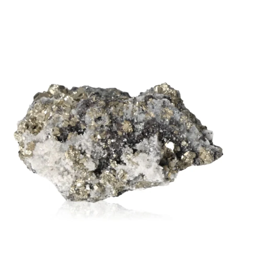 Pyrite with Quartz and Sphalerite 049825 - Image 2