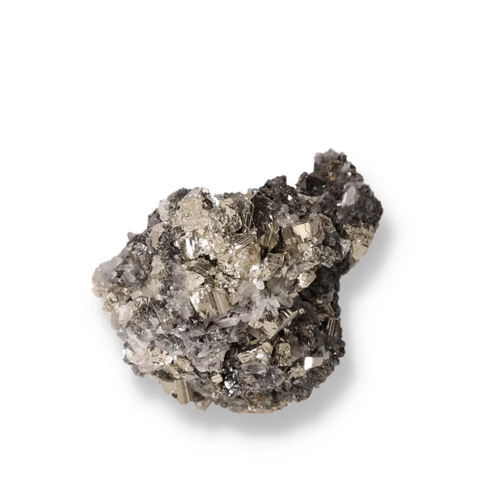 Pyrite with Galena 054898 - Image 2