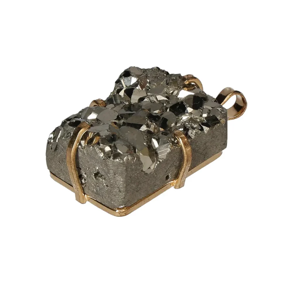 Pyrite Pendant M Gold 594967 - Image 2