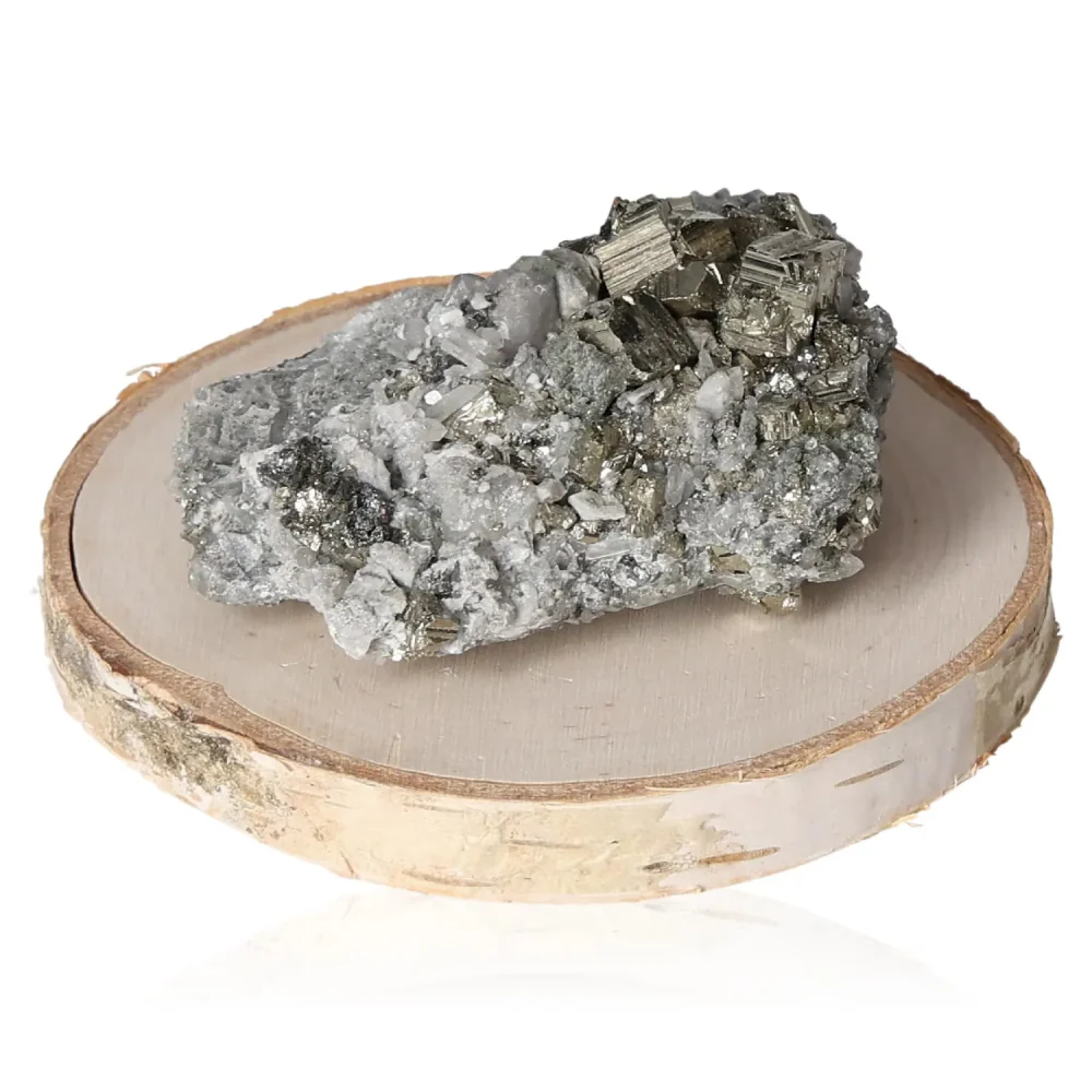 Pyrite with Quartz and Sphalerite 056441 - Image 4
