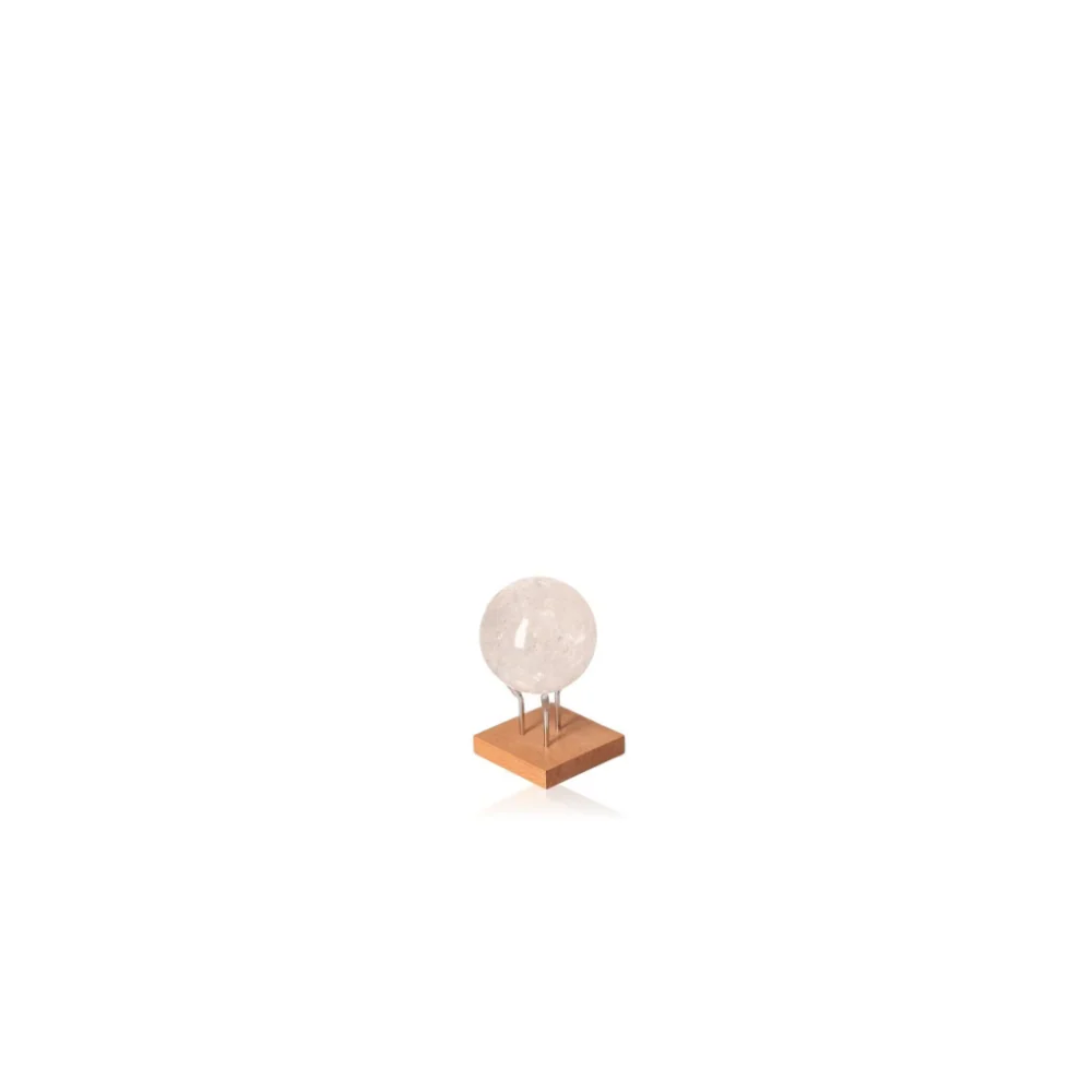 Lemurian Quartz Sphere 070386 - Image 2