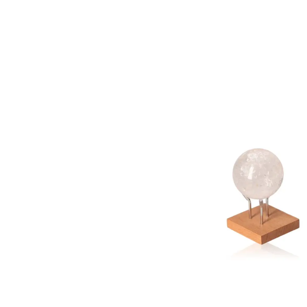 Lemurian Quartz Sphere 070409