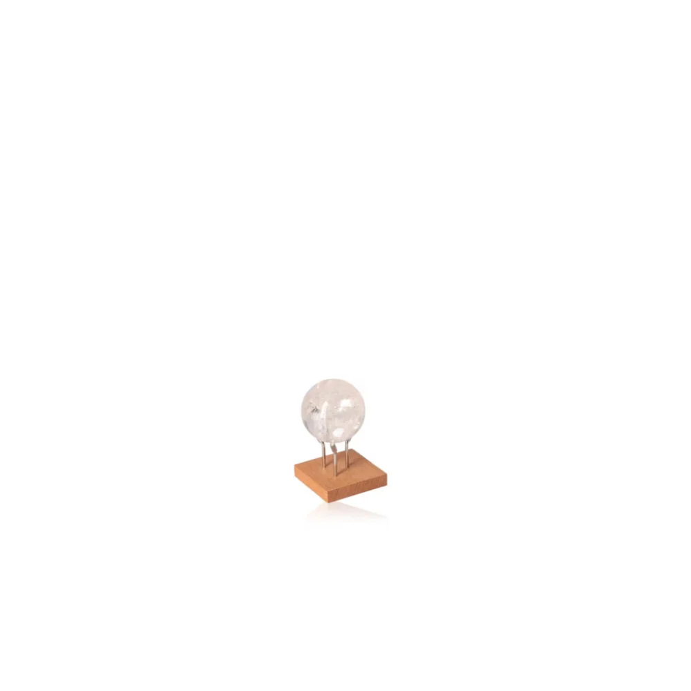 Lemurian Quartz Sphere 070638 - Image 2