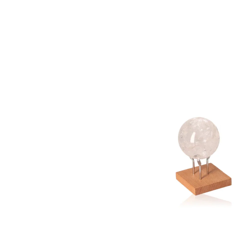 Lemurian Quartz Sphere 070645 - Image 2