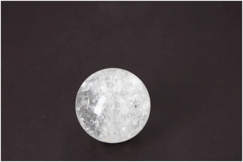 Lemurian Quartz Sphere 070843 - Image 2