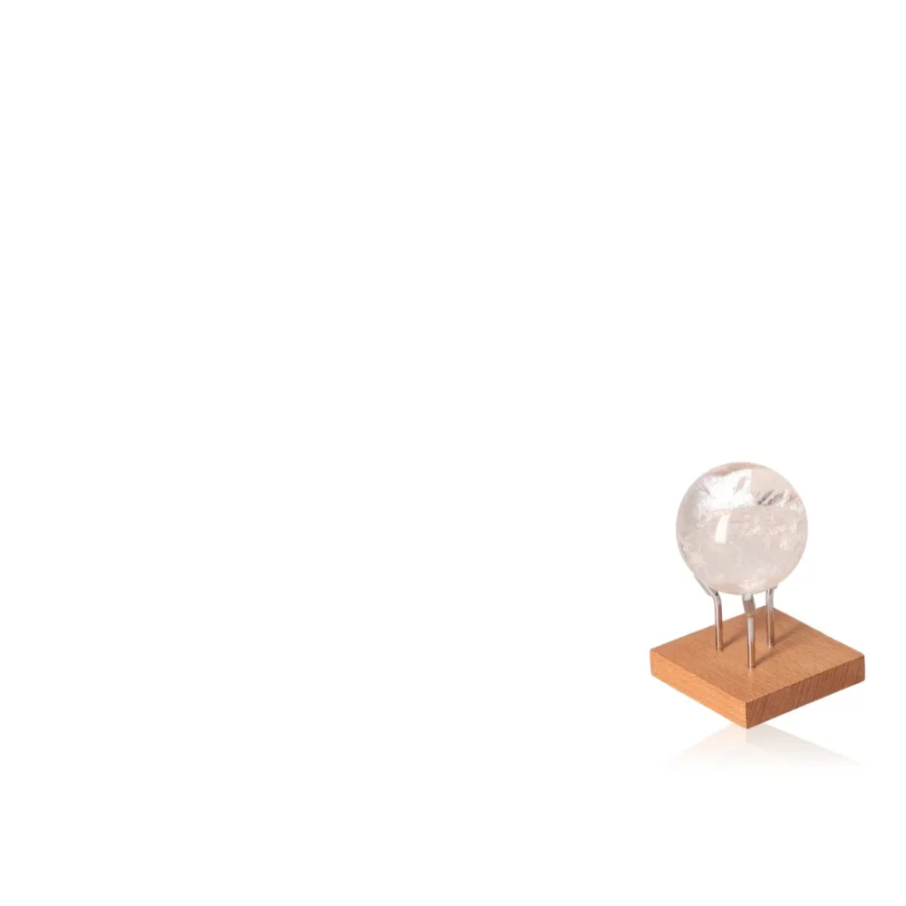 Lemurian Quartz Sphere 070980 - Image 2