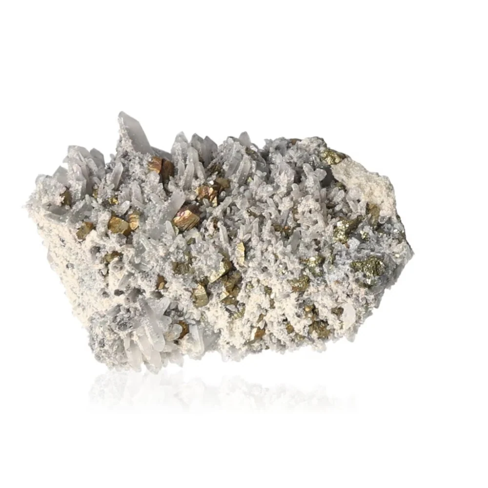 Quartz with Chalcopyrite 044608 - Image 2