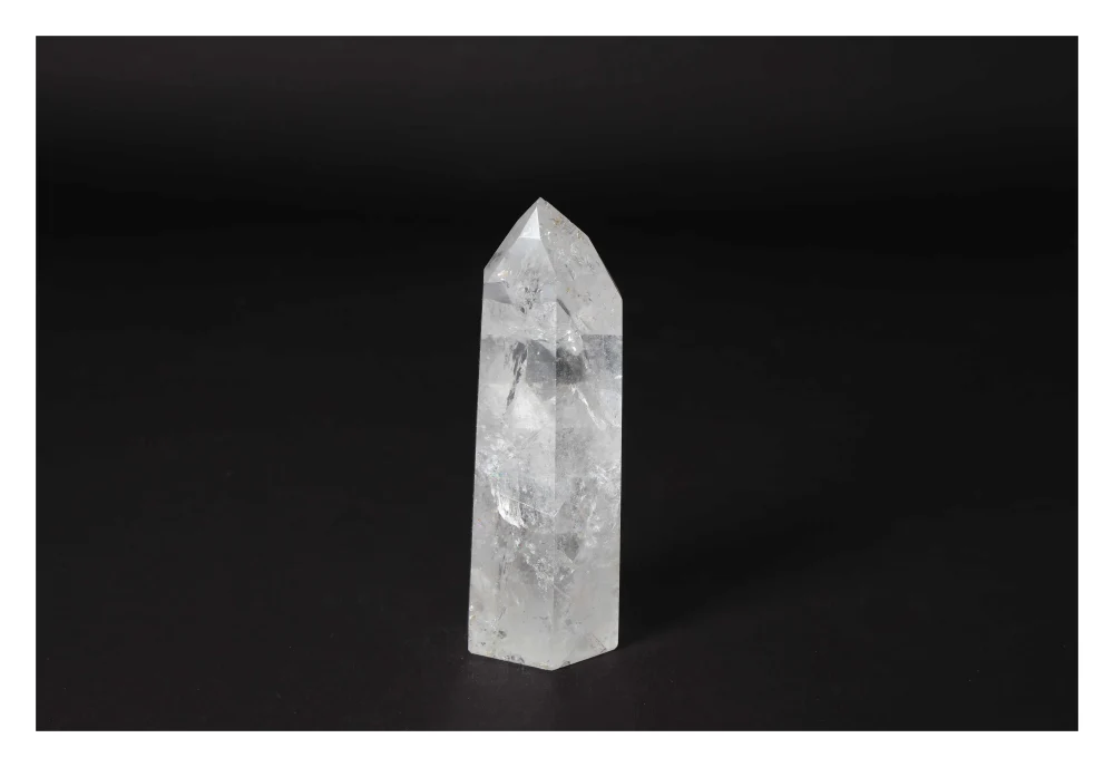 Clear Quartz Obelisk 071833 - Image 5