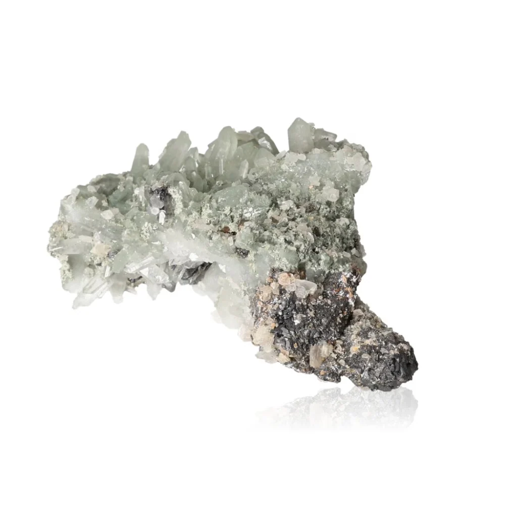 Quartz with Chlorite and Sphalerite 052900 - Image 2